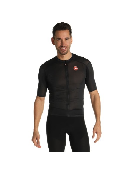 Maillot Corto Superleggera 2 Negro: Tu Compañero Ideal para Rodar