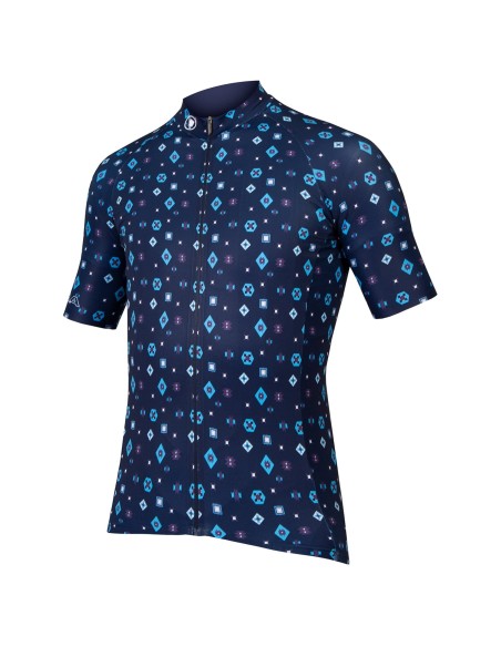 Maillot Supercraft Azul de Mangas Cortas: Tu Compañero Ideal para el Deporte