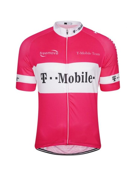 Maillot ciclista retro T-Mobile para disfrutar del pedaleo