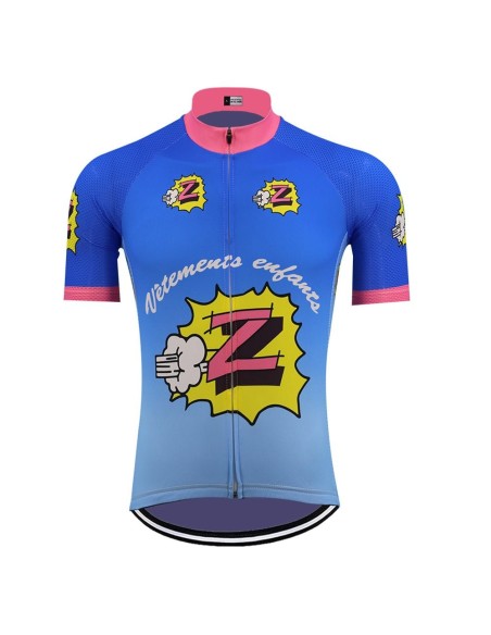 Maillot ciclista retro Vetements Enfants Team Z, un clásico para los peques
