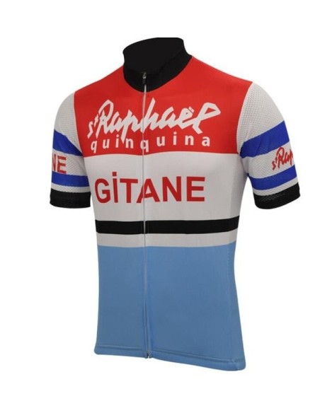 Maillot ciclista retro St Raphael Quinquina Gitane para los amantes del ciclismo
