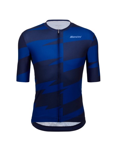 Maillot de Mangas Cortas Furia Smart en Azul Oscuro para un Look Fresco y Cómodo