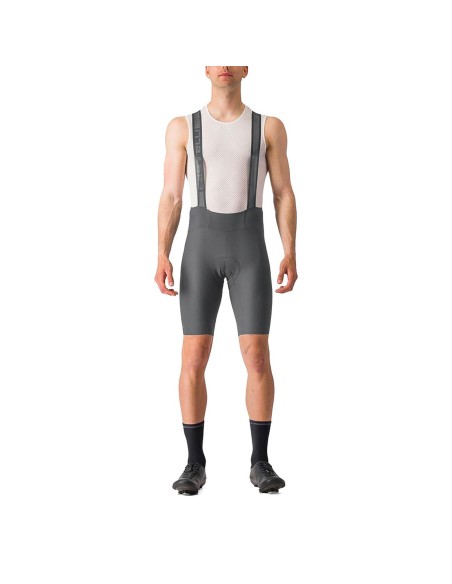 Culote Castelli Espresso gris hierro: comodidad y rendimiento para tus salidas en bici