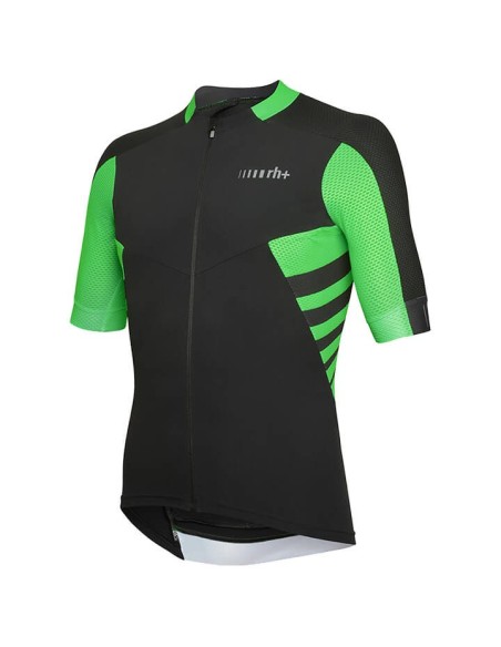 Maillot de Mangas Cortas Hammer Verde y Negro para tu Aventura en la Bici