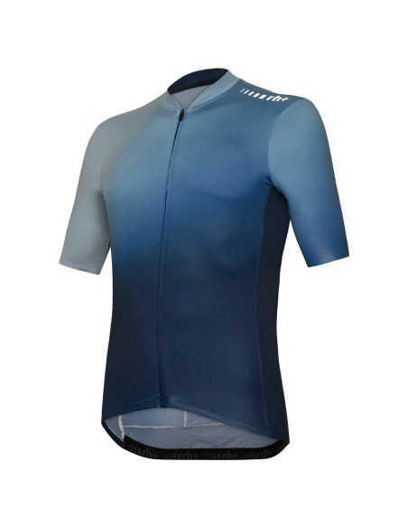 Maillot de Manga Corta rh+ Magnus Azul: Comodidad y Estilo para tus Rutas
