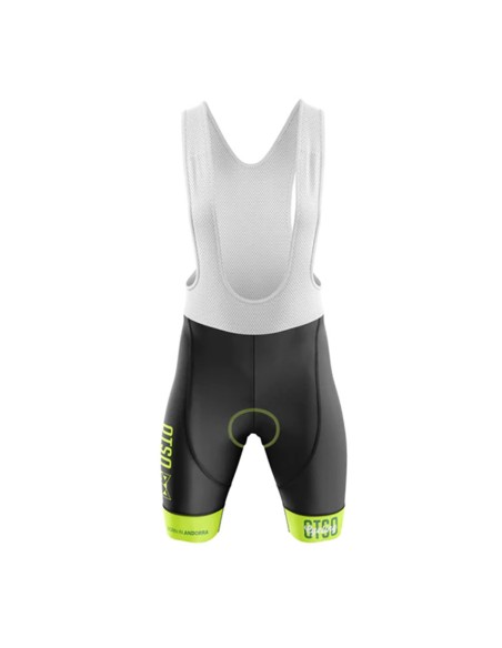Culote Otso Cycling negro y verde para mujer: comodidad y estilo en cada pedaleo