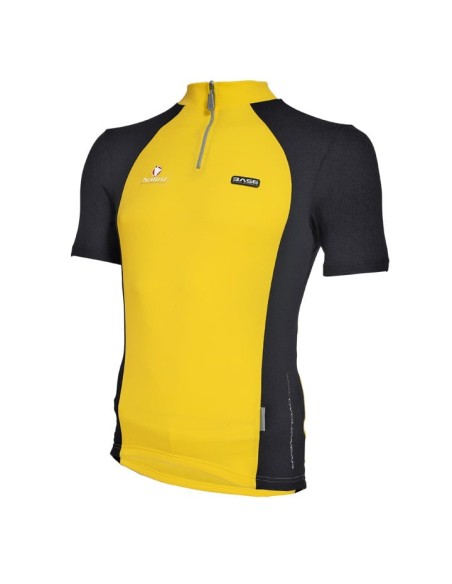Maillot de Mangas Cortas Timan Amarillo: Tu Compañero Ideal para el Verano