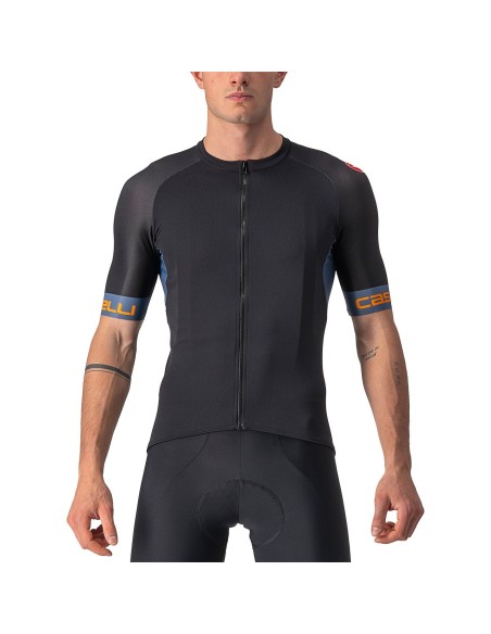 Maillot Entrata VI Negro de Mangas Cortas: Tu Compañero Ideal para el Ciclismo