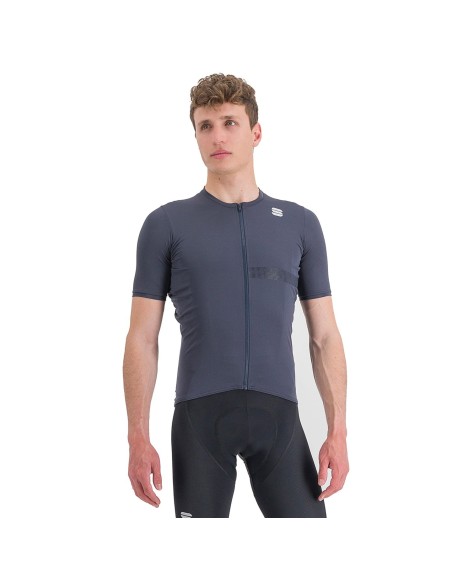 Maillot de mangas cortas Matchy en azul oscuro: comodidad y estilo para tu día a día