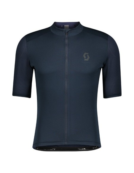 Maillot de Mangas Cortas Endurance 10 en Azul y Gris para Tu Aventura Deportiva