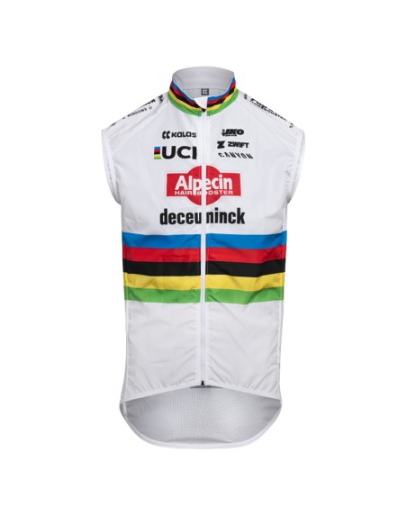 Chaleco Kalas Alpecin Deceuninck 2024: la réplica perfecta del campeón UCI Mathieu Van Poel