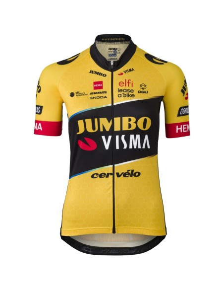 Maillot femenino Jumbo Visma 2023 para sentirte como una profesional