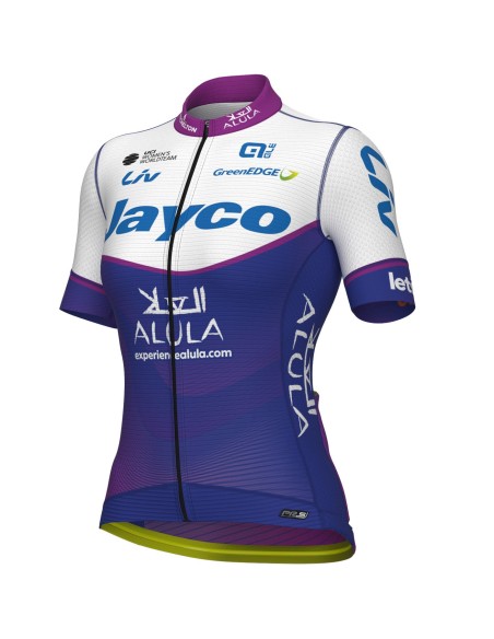 Maillot ciclista mujer Team Jayco Alula 2023 para disfrutar del verano