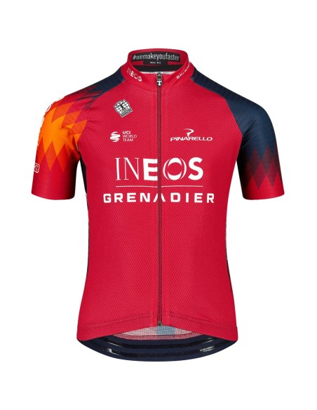 Maillot Ineos Grenadiers 2023 para niños, estilo y comodidad en cada pedalada